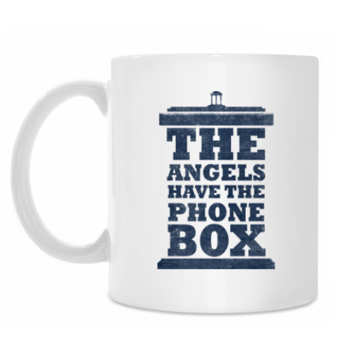 Кружка The Angels Have The Phone Box
