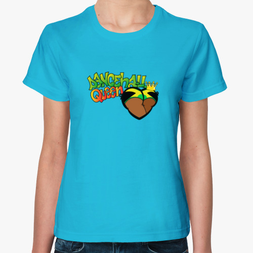 Женская футболка с принтом Dancehall queen