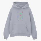 Толстовка худи оверсайз