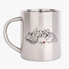 Кружка металлическая