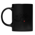 Кружка цветная UV-DTF