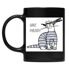 Кружка цветная UV-DTF