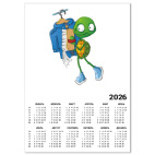 Чистюля Черепашонок с щеткой