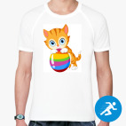 Мужская спортивная футболка