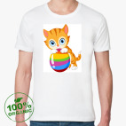 Мужская футболка органик