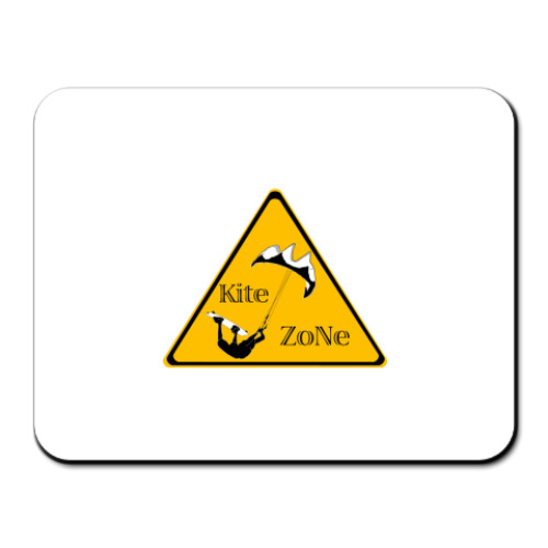 Коврик для мыши с принтом Кайт зона