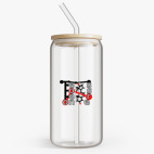 Банка с бамбуковой крышкой