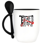 Кружка с ложкой