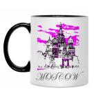 Кружка двухцветная