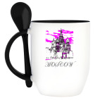 Кружка с ложкой