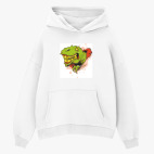 Толстовка худи оверсайз