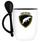 Кружка с ложкой