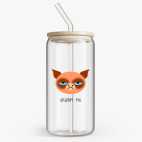 Банка с бамбуковой крышкой