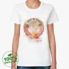 Женская футболка органик