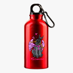 Металлическая бутылка 400 мл UV-DTF