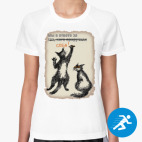 Женская спортивная футболка