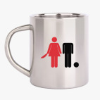 Кружка металлическая