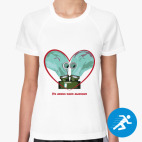 Женская спортивная футболка