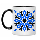 Кружка двухцветная