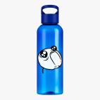 Прозрачная спортивная бутылка