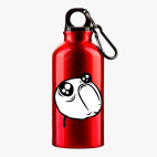 Металлическая бутылка 400 мл UV-DTF