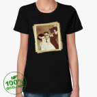 Женская футболка органик