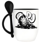 Кружка с ложкой