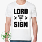 Мужская футболка органик