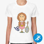 Женская спортивная футболка