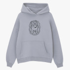 Толстовка худи оверсайз