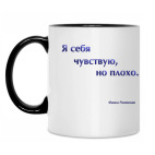 Кружка двухцветная