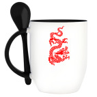 Кружка с ложкой