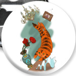 Рыжий кот шалун