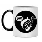 Кружка двухцветная