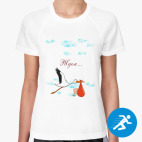 Женская спортивная футболка