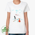 Женская футболка органик