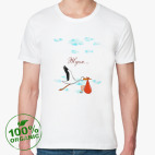 Мужская футболка органик