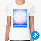 Женская спортивная футболка