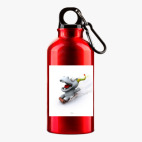 Металлическая бутылка 400 мл UV-DTF