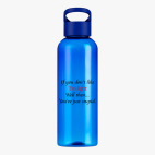 Прозрачная спортивная бутылка