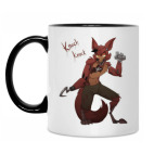 Кружка двухцветная