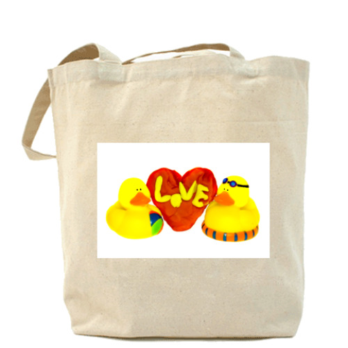 Сумка шоппер Резиновые уточки