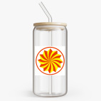 Банка с бамбуковой крышкой