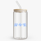 Банка с бамбуковой крышкой