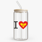 Банка с бамбуковой крышкой