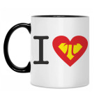 Кружка двухцветная