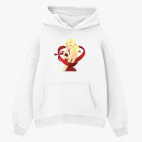 Толстовка худи оверсайз