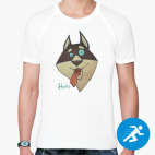 Мужская спортивная футболка