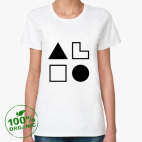 Женская футболка органик