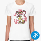 Женская спортивная футболка